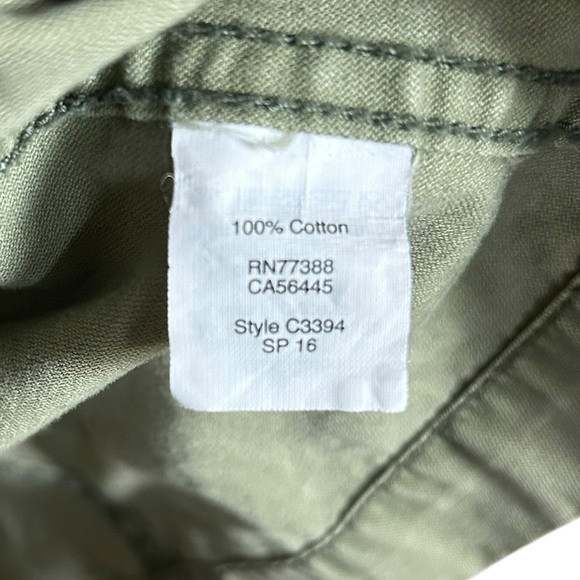 Madewell Women’s Small Military Cargo Utility Jacket Full Zip - Picture 11 of 14